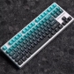 Adore Cyan 104+16 / 26 Cherry Profile PBT Dye-subbed Doubleshot Backlit Keycaps Set Top / Side Legends for Mechanical Keyboard